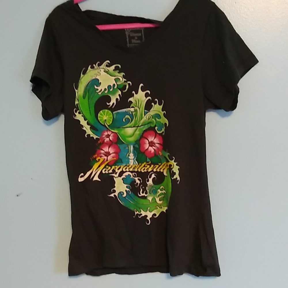 Margaritaville Small Black Tee